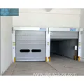 Stacked High Speed Door For Garage